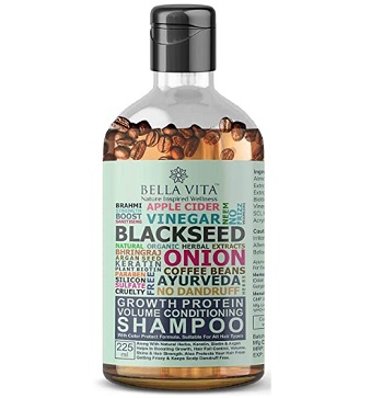 Bella Vita Organic Shampoo with Growth Protein
