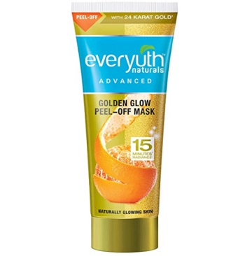 Everyuth Naturals Golden Glow Orange Peel Off Mask