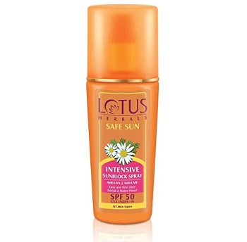 Lotus Herbals Safe Sun Intensive Sunblock Spray