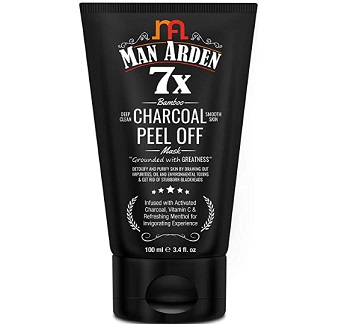 Man Arden 7X Activated Charcoal Peel Off Mask