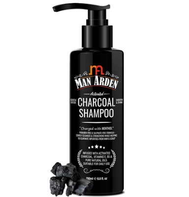 Man Arden Activated Charcoal Shampoo