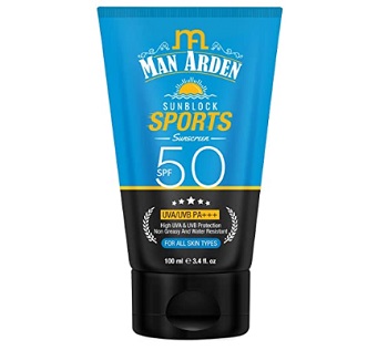 Man Arden Sunblock Sport Sunscreen SPF 50