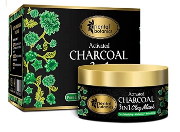 Oriental Botanics Activated Charcoal 3 IN 1 Clay Mask