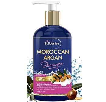 StBotanica Moroccan Argan Hair Shampoo With Organic Argan Oil