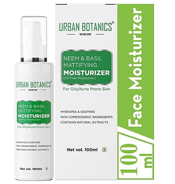 UrbanBotanics Oil Free Moisturizer