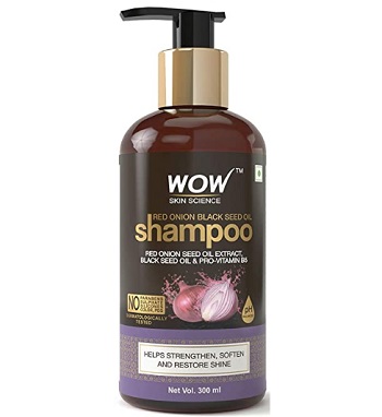 WOW Red Onion Black Seed Oil Shampoo