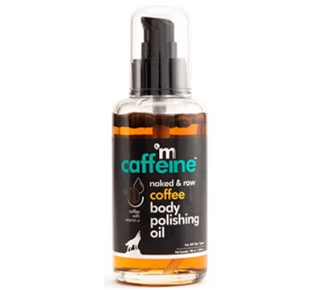 mCaffeine Naked & Raw Coffee Body Polishing Oil