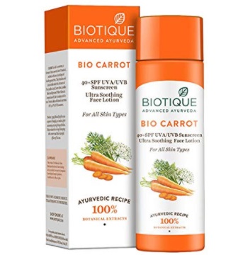 Biotique Bio Carrot Face & Body Sun Lotion SPF 40