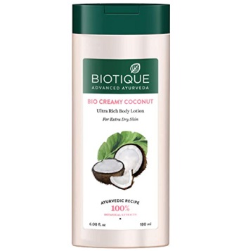 Biotique Bio Creamy Coconut Ultra-Rich Body Lotion for Extra Dry Skin