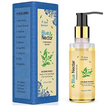 Blue Nectar Ayurvedic Pimple Clear Face Wash