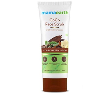 Mamaearth CoCo Face Scrub with Coffee & Cocoa