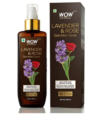 WOW Lavender & Rose Skin Mist Toner