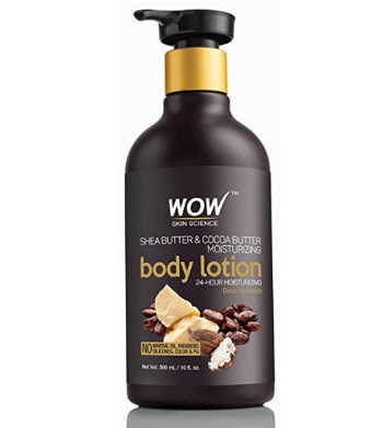 WOW Shea Butter and Cocoa Butter Moisturizing Body Lotion