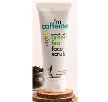 mCaffeine Naked Detox Green Tea Face Scrub