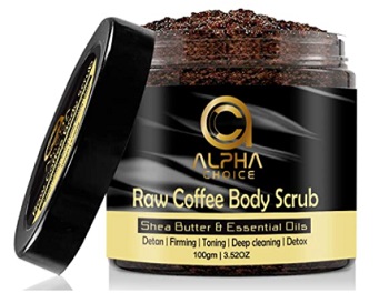 Alpha Choice Raw Coffee Body Scrub
