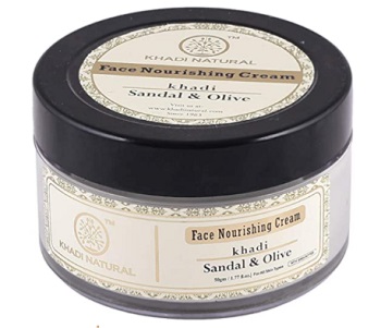 Khadi Natural Ayurvedic Sandal and Olive Face Nourishing Cream