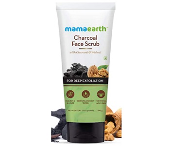 Mamaearth Charcoal Face Scrub For Oily Skin