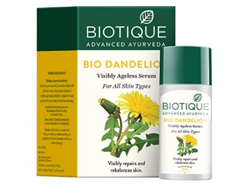 Biotique Bio Dandelion Visibly Ageless Serum