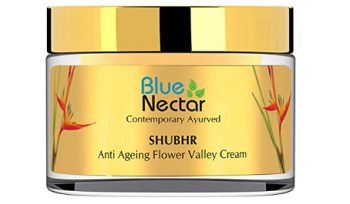 Blue Nectar Anti Ageing Flower Valley Face Cream for Oily Skin