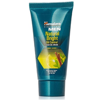 Himalaya Men Natural Bright Oil Control Face Gel Cream for Men