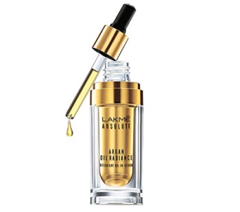 Lakmé Absolute Argan Oil Radiance Overnight Oil-in-Serum