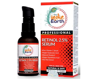 The Indie Earth Retinol Deep Wrinkle Repair Serum