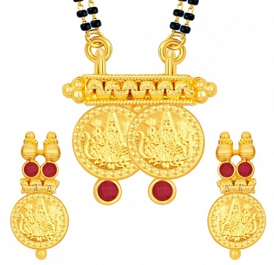 Temple Jewellery Inspired Mangalsutra Pendant