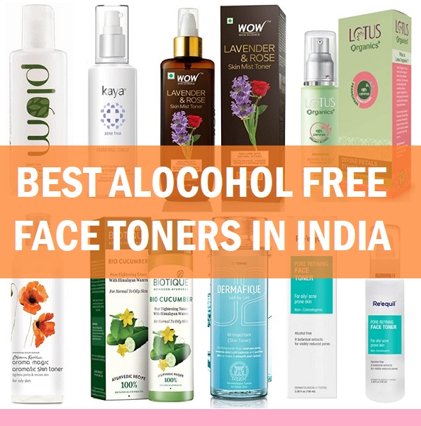best alcohol free face toners in india