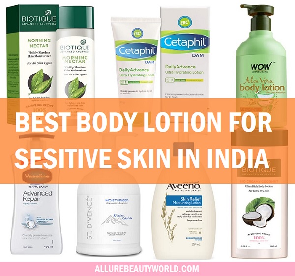 best body lotions for sensitive skin