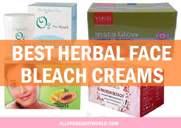 best herbal face bleach creams in india