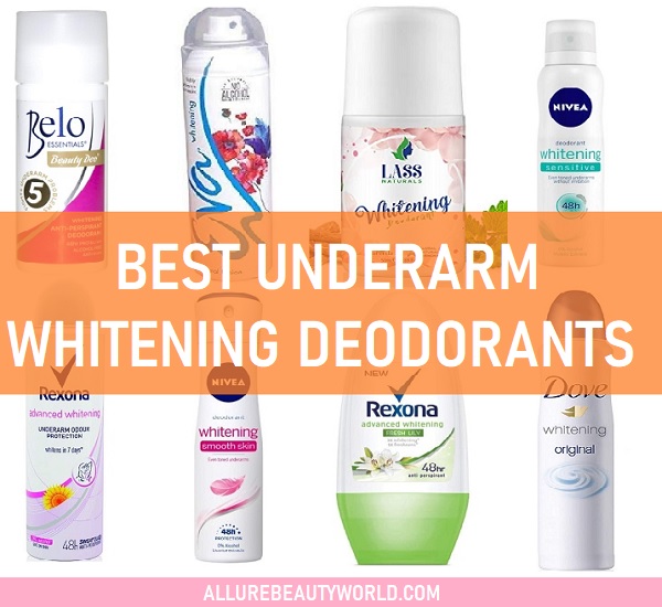 best underarm whitening deodorants in india