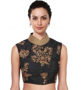 angrakha style blouse design