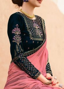 50 Latest Types of Velvet Blouse Designs For Sarees And Lehengas (2022 ...