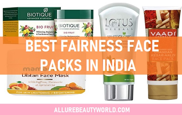 best fairness face packs in india