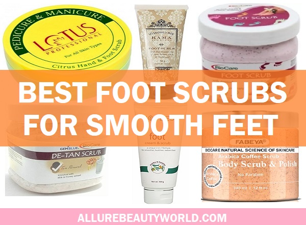 best foot scrubs in india