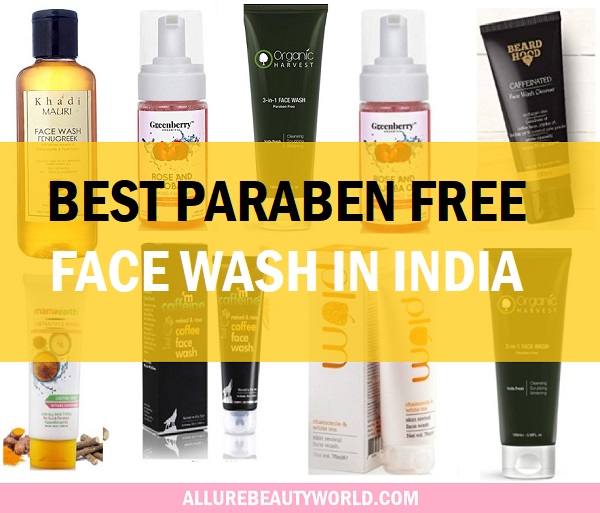 best paraben free face wash in india