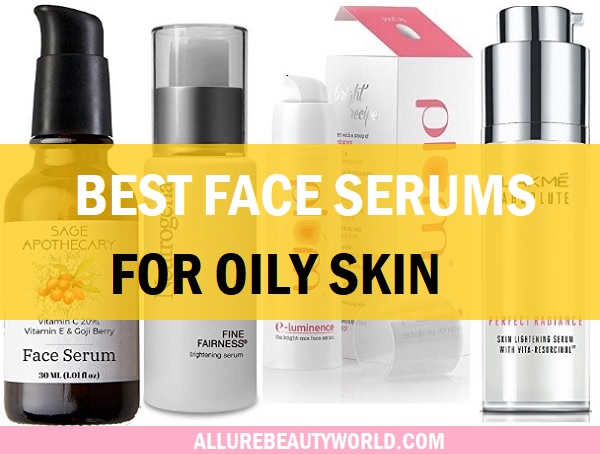 best face serums for oily skin types in India