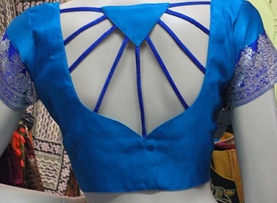 Amazing string and cut work blouse pattern