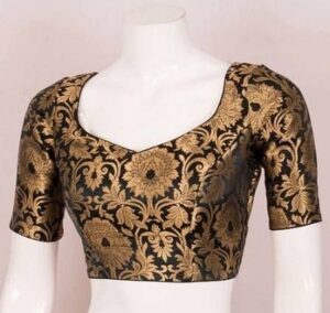 Latest 50 Types of Banarasi Silk Saree Blouse Designs (2022) - Allure