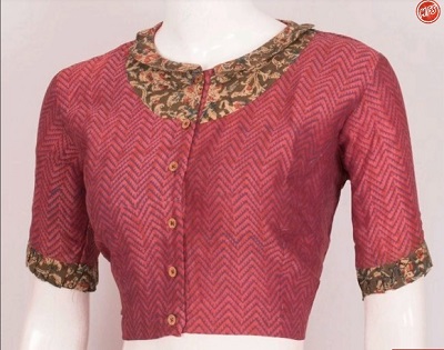 Stylish online cotton blouse