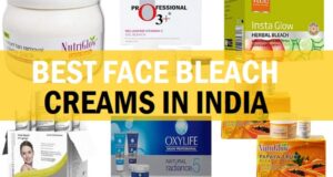 Best face bleach creams in india