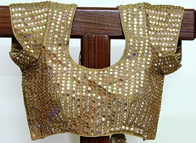 Golden Mirror Full Body Lehenga Blouse