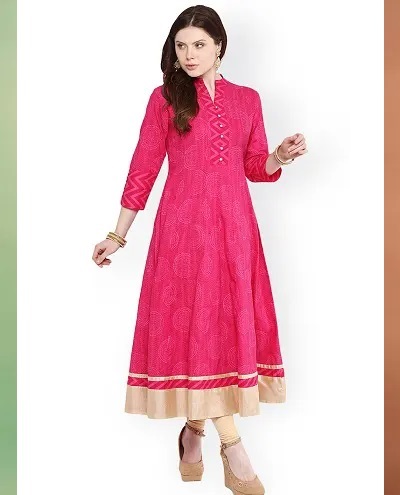 Cotton Fabric Kurti Design