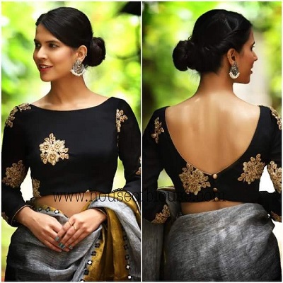 Designer Embroidered Front Back Full Sleeves