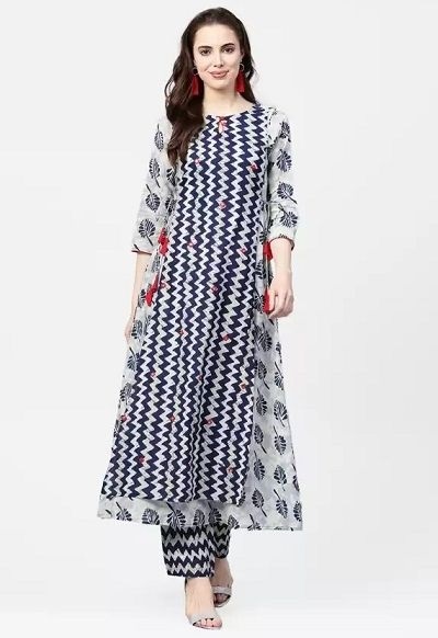 Double Layer Cotton Kurti