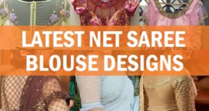 Net Saree Blouse Design