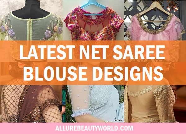 Net Saree Blouse Design