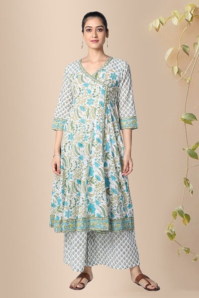 Printed Cotton Kurti Design