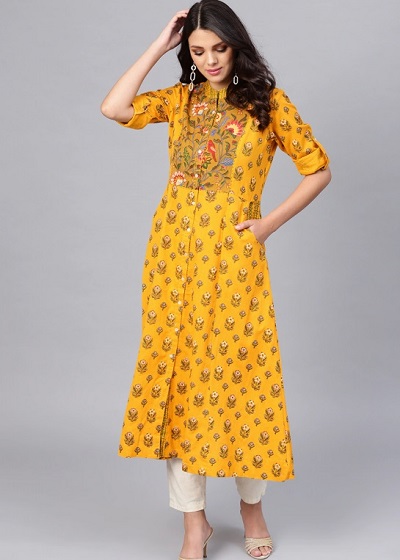 Western Kurti Pattern