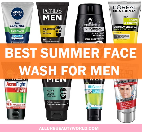 best summer face wash for men in india